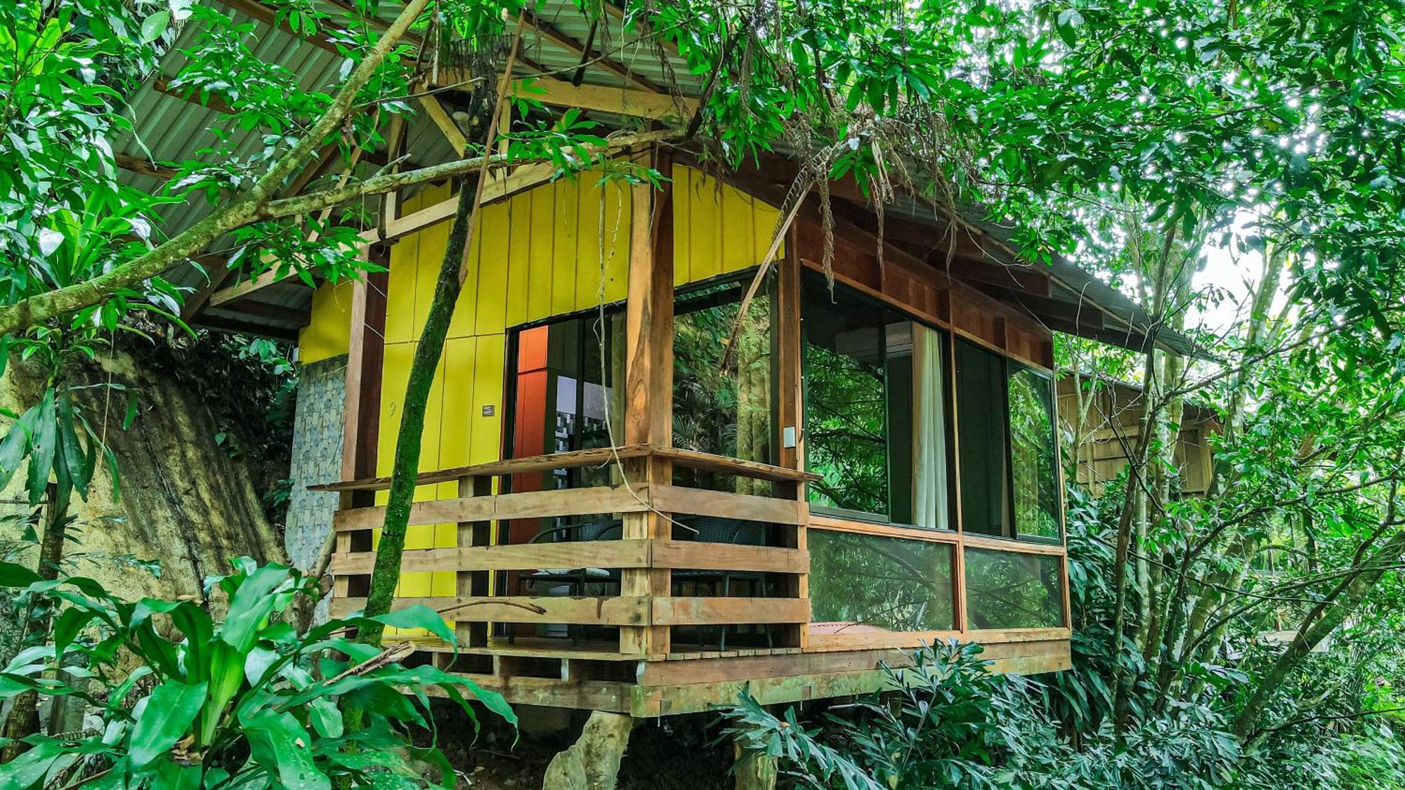 Cabanas Del Lago La Fortuna Bagian luar foto